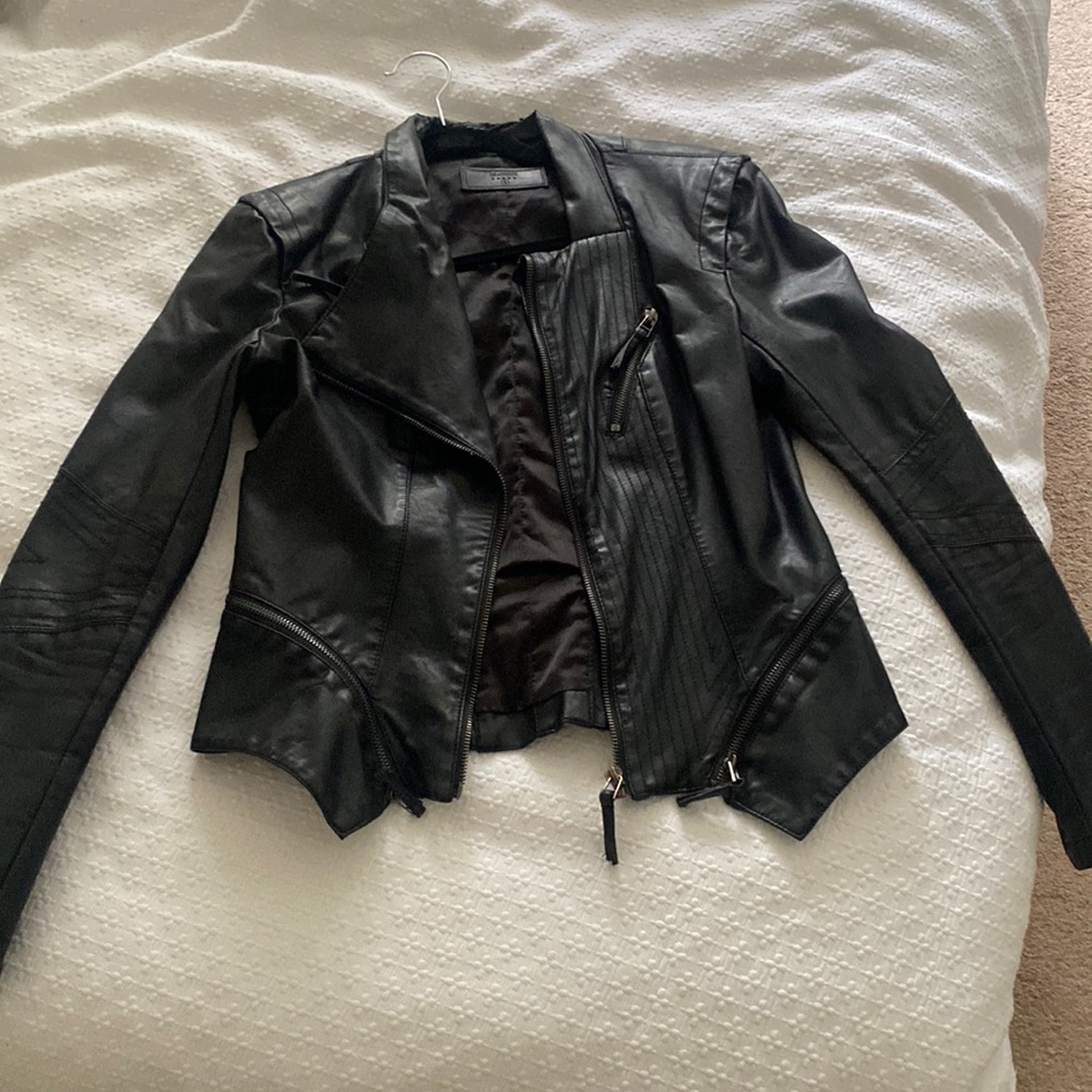 BLANKNYC faux leather jacket